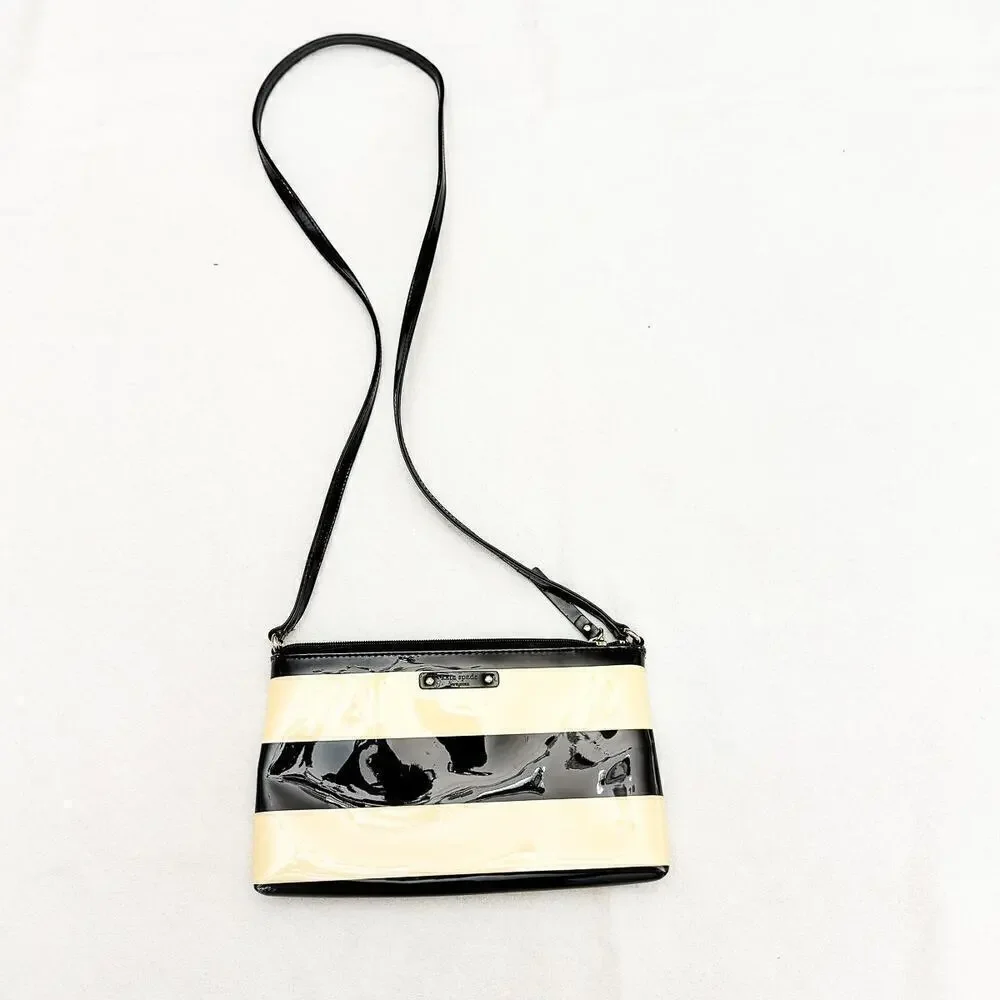 Kate Spade Penn Valley Amy Bag Striped East West Handbag